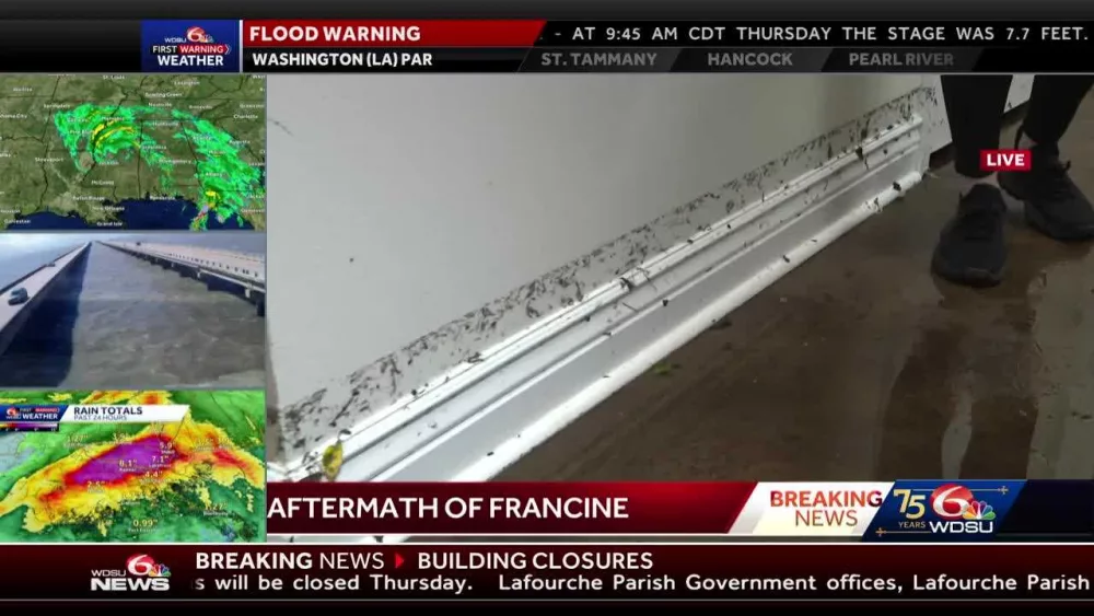 Louisiana family's home flooded twice by hurricanes in 3 years time