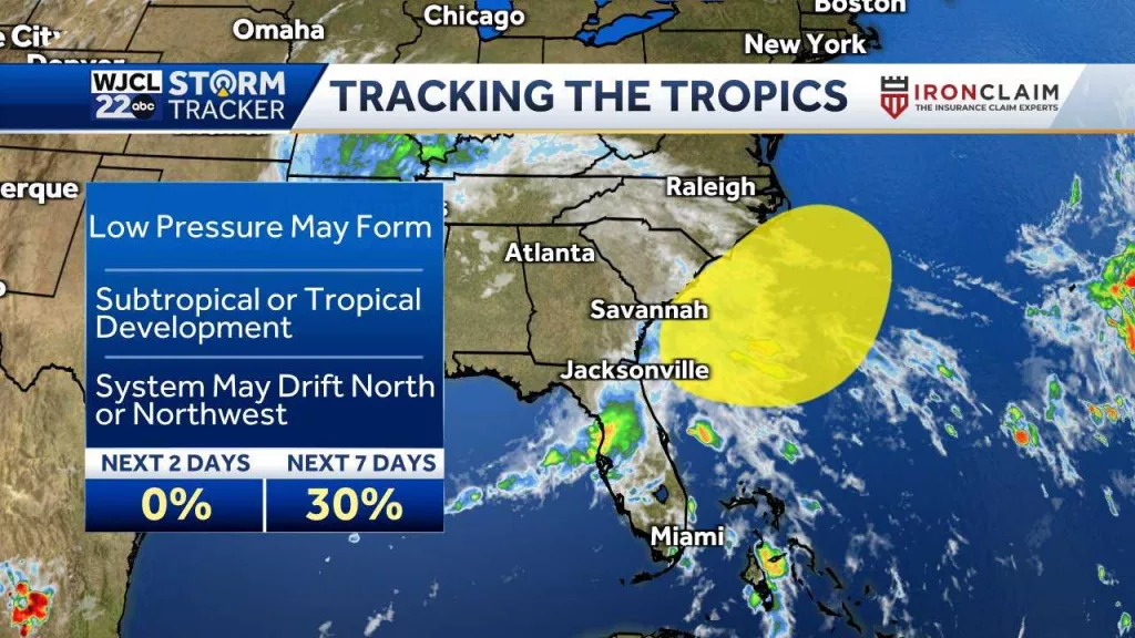 Tracking the tropics and the latest on rain chances for this weekend