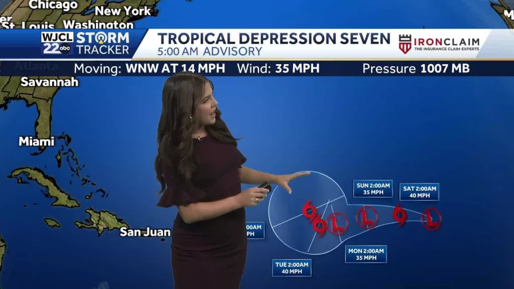 National Hurricane Center tracking potential development off the southeast coast