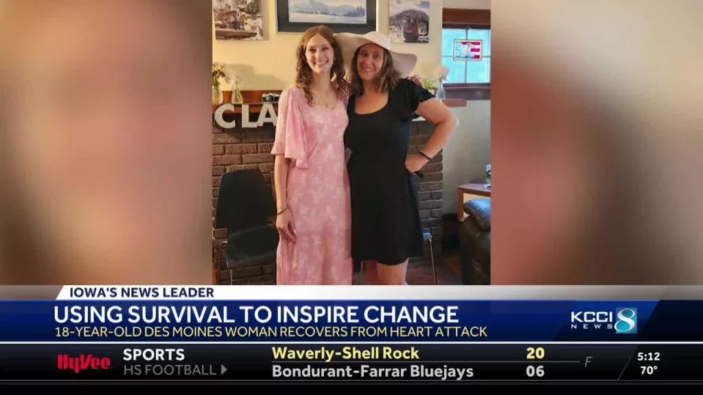 18-year-old survives heart attack, hopes to inspire change