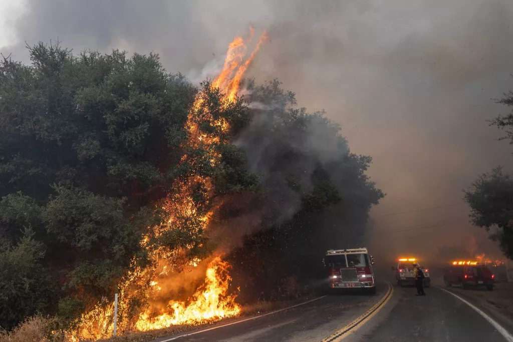 A ‘particularly dangerous situation’ develops as wildfires rage in the West