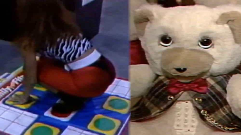 Remember this? Quirky ‘80s tech included interactive video games and talking teddy bear phones