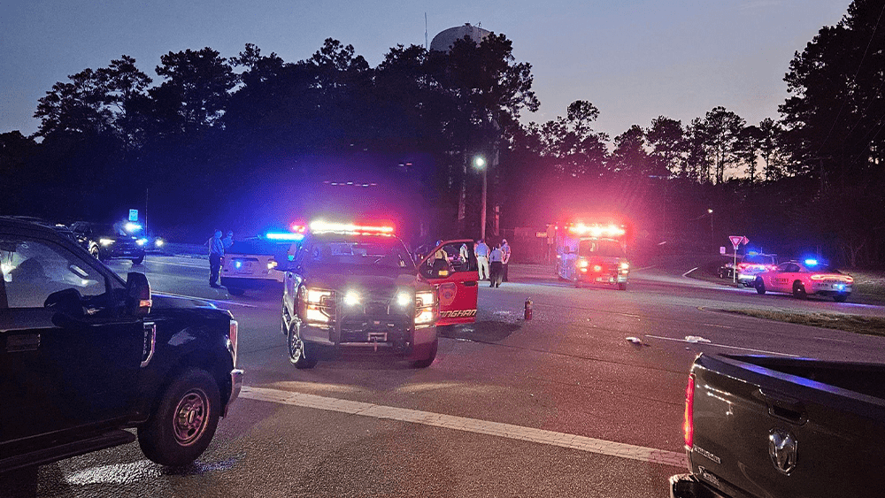 1 person airlifted, another taken to hospital after crash outside Effingham County Sheriff's Office