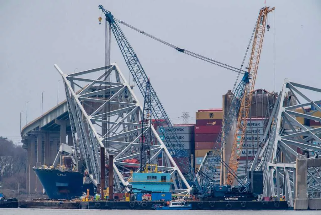 DOJ sues over Baltimore bridge collapse; seeks $100M in cleanup costs