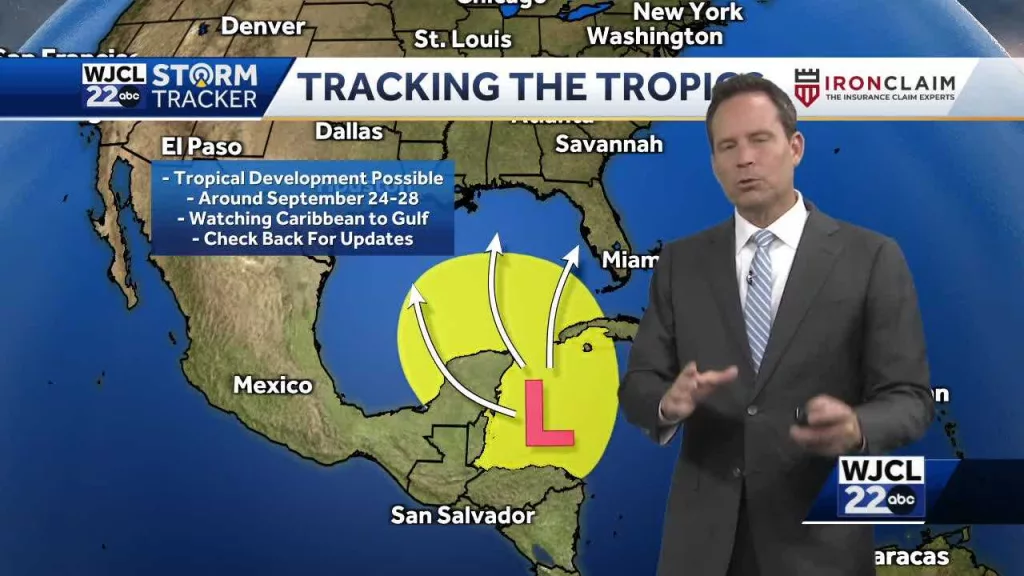 Tracking possible tropical development & the weekend forecast