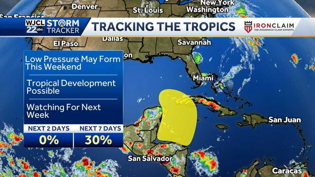 Chance of tropical development increases next week, the latest tracks