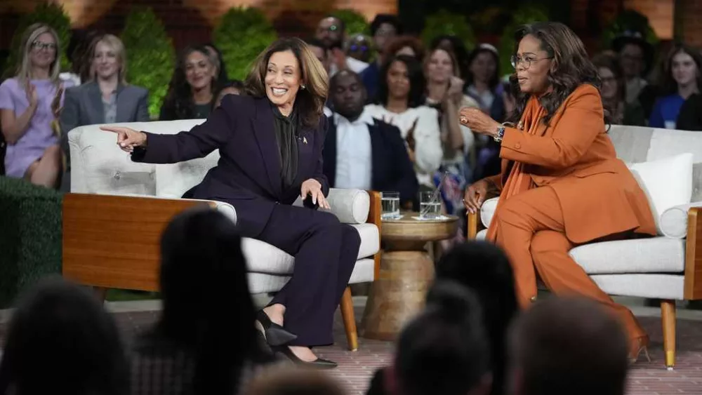 Kamala Harris looks for boost from Oprah, other celebrities during a livestream event