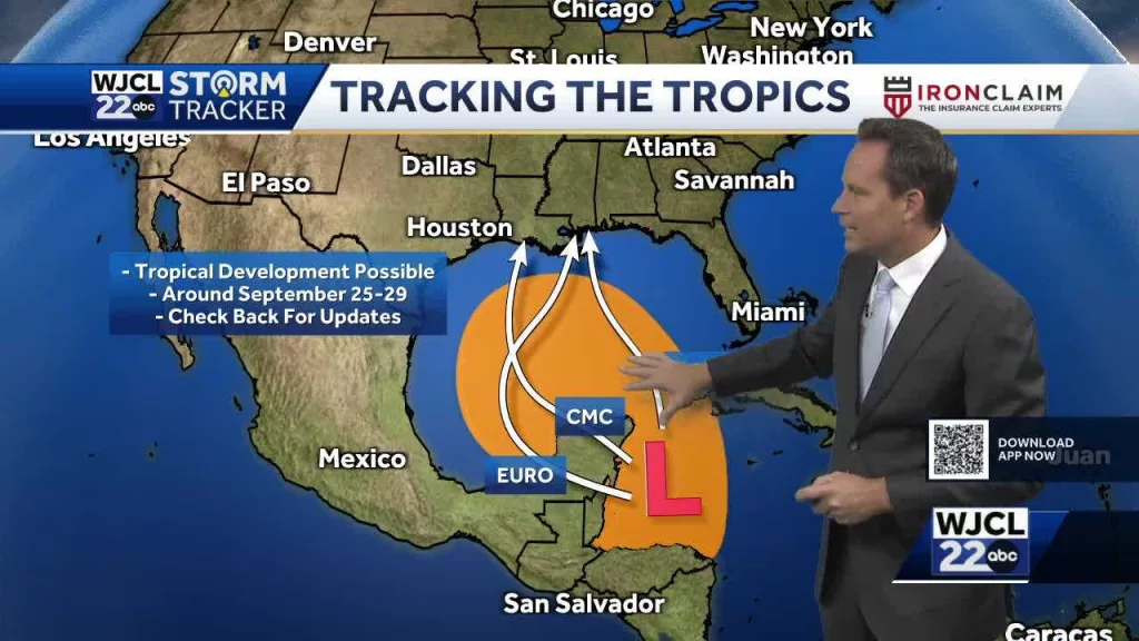 Warm start to fall and the latest on possible tropical development