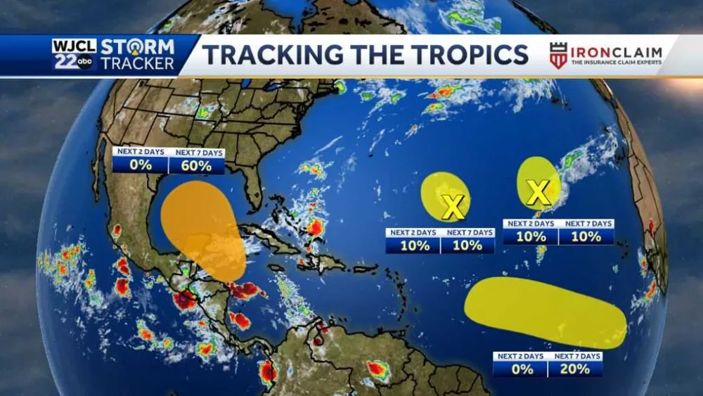 Tropical development likely in the Gulf of Mexico next week