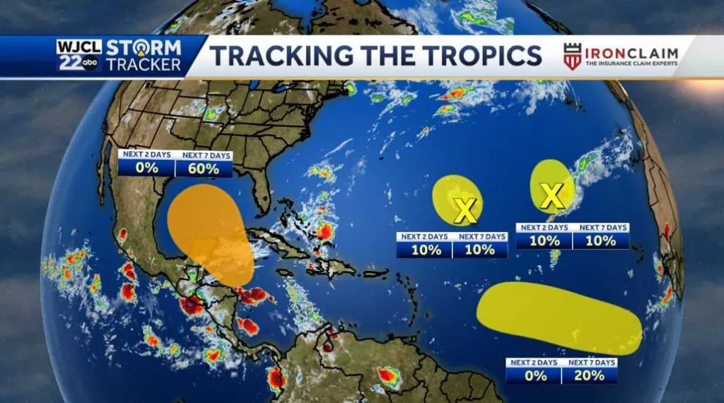 Tropical development likely in the Gulf of Mexico next week