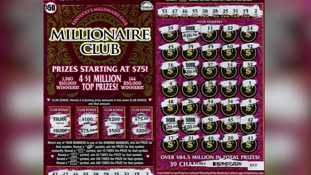 ‘We got a big ticket’: Couple skips vacation, wins $50K on scratch-off