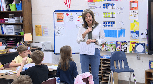 Susan Richardson helps students become independent at Brooklet Elementary