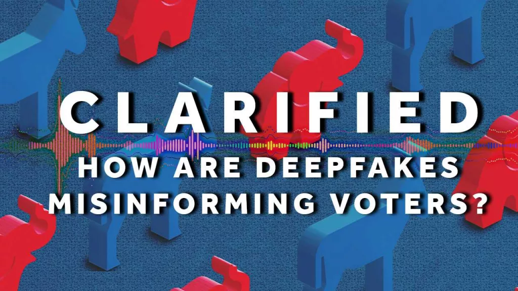 Breathlessness. Unformed facial features. Manipulative. Here's how to spot a political deepfake