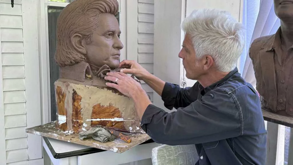 Hello, I'm Johnny Cash's statue: A monument to the singer is unveiled at the US Capitol