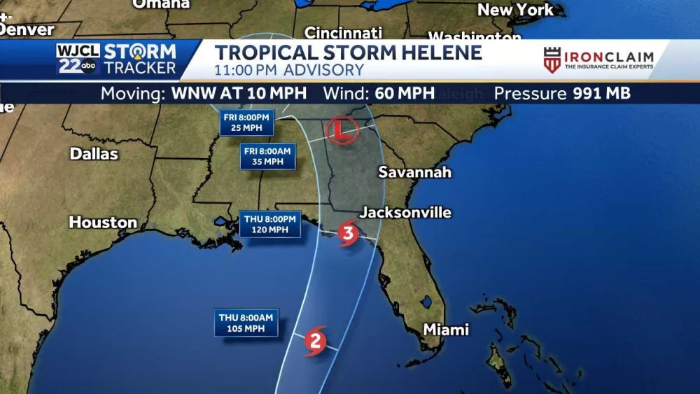 Tracking Helene Spaghetti models, timing and more Rewind 107.9