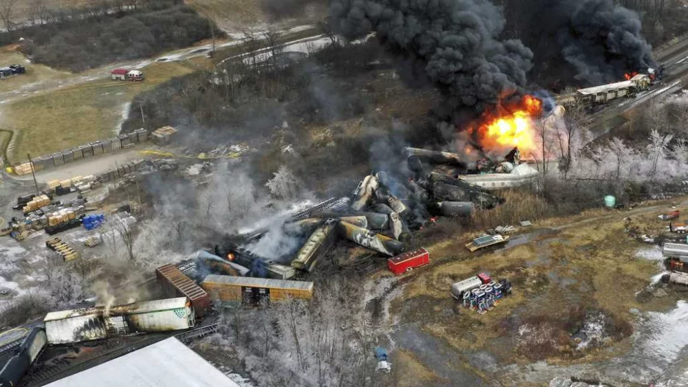 Judge approves $600 million settlement in fiery Ohio derailment