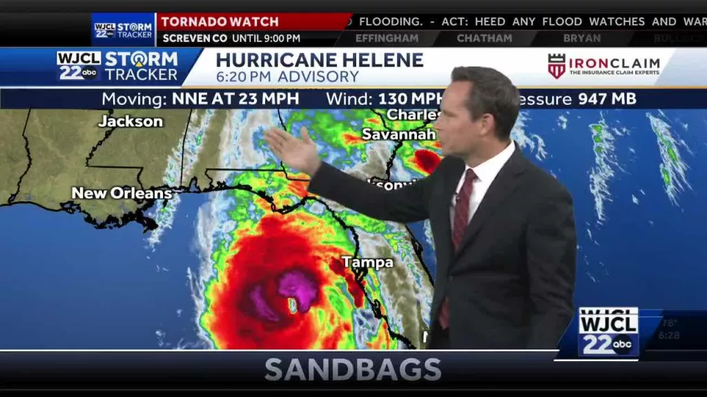 Helene set to make landfall as a major hurricane, impact Georgia