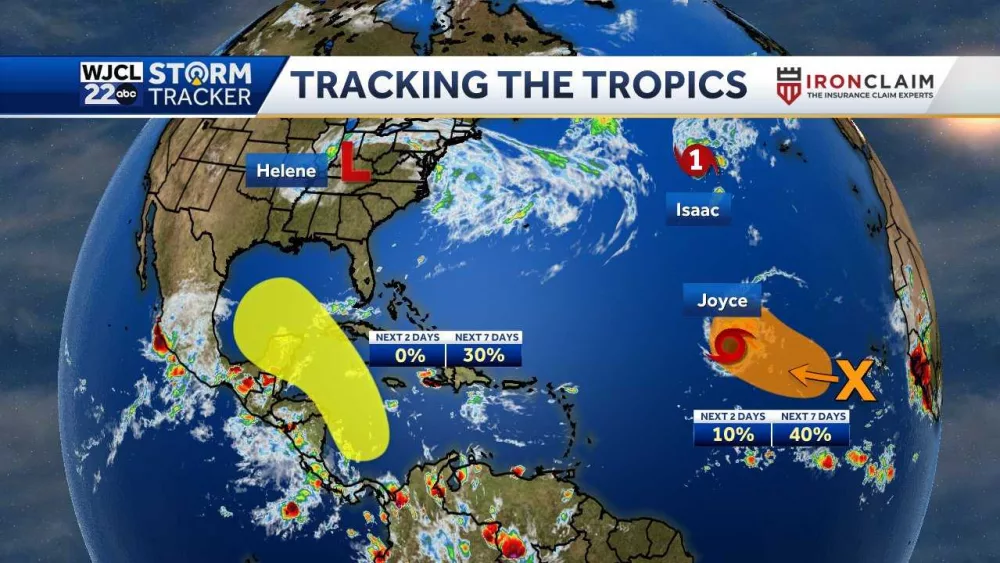 Monitoring two areas of interest in the Atlantic Basin