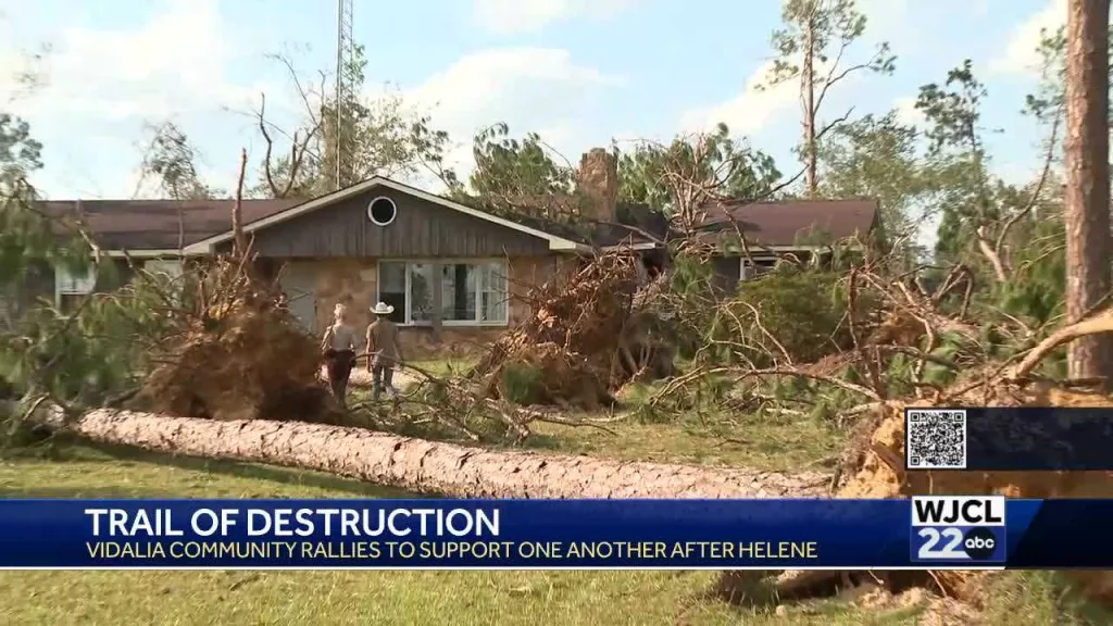 Vidalia mayor says no property untouched by Helene