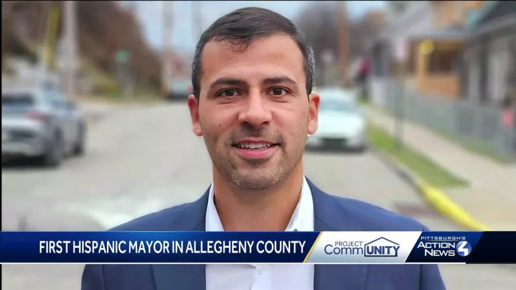 Mayor makes history as 1st Hispanic mayor in Western Pennsylvania