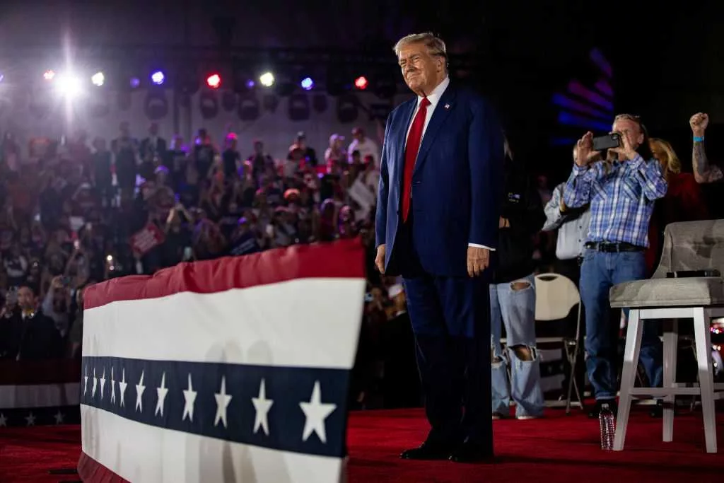 Man who claimed he had explosives at Michigan Trump rally charged