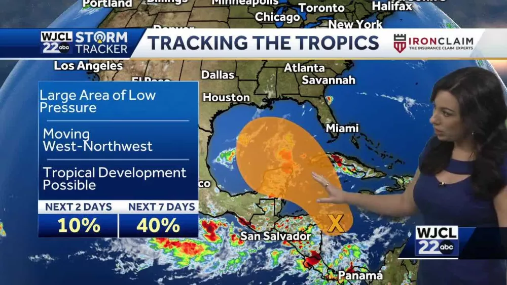 Temperatures dip near average, plus a look at what lingers in the tropics