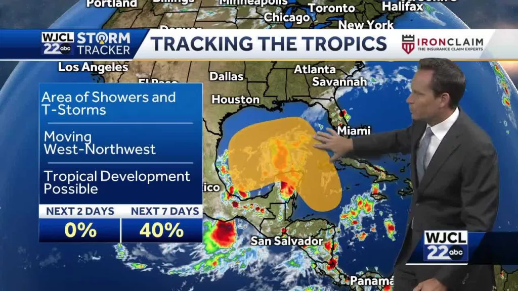 Tracking the tropics and your work week forecast