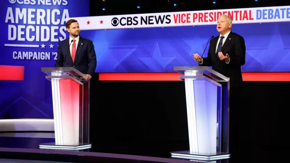 Vance and Walz focus their attacks on the top of the ticket — not each other: VP debate takeaways