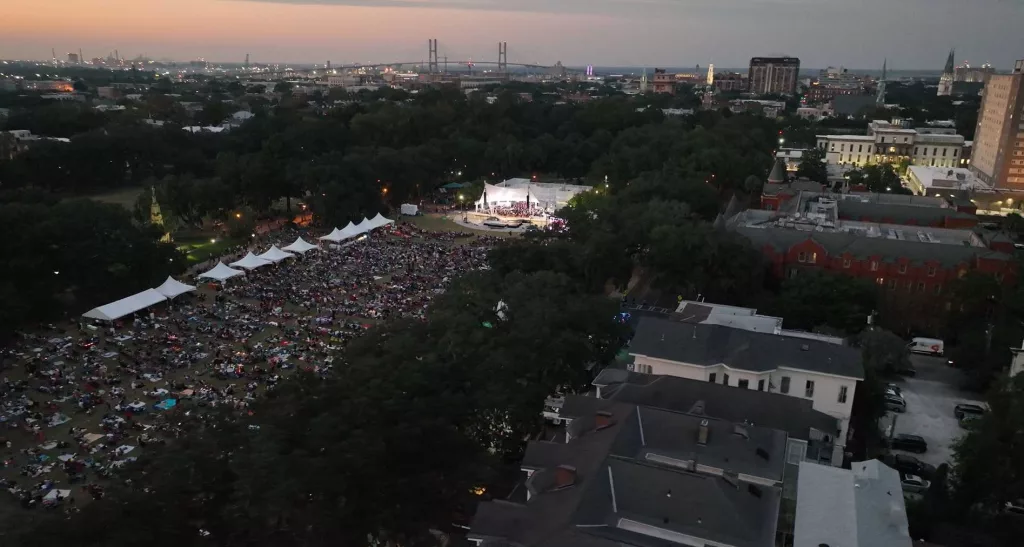 Parker's Kitchen presents massive outdoor concert in Forsyth Park