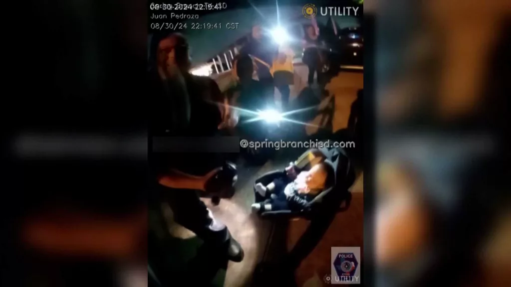 VIDEO: Body cam footage shows police officer saving life of choking baby