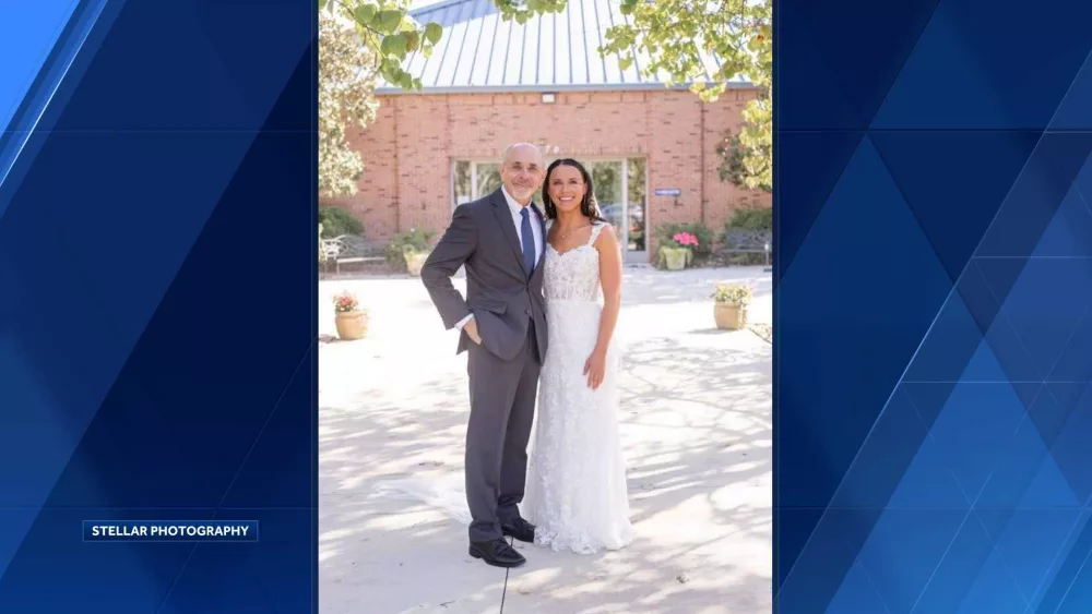 Upstate dad walks miles through Helene to get to daughter's wedding