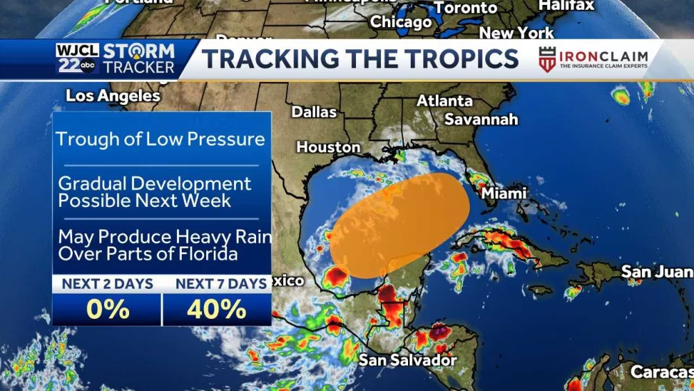 The latest on the chance of tropical development in the days ahead