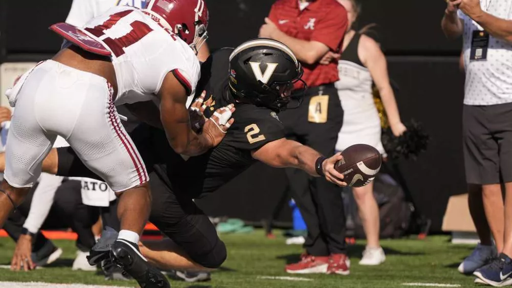 Vanderbilt knocks off No. 1 Alabama