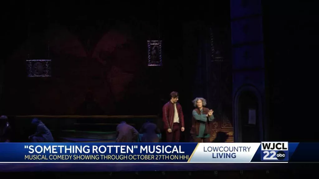 'Something Rotten' is now playing at the Arts Center of Coastal Carolina. Here's a sneak peek