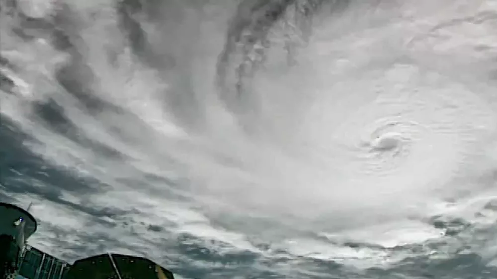 Watch: Space Station captures view of colossal Hurricane Milton