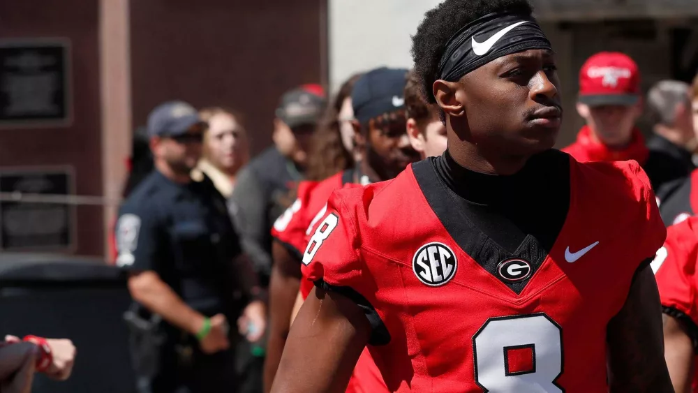 Georgia football player arrested, charged with assault on unborn child and battery