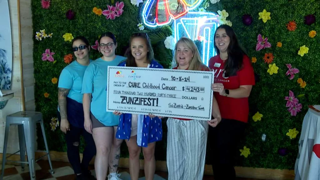 'We have raised more than $20,000': Childhood Cancer donation