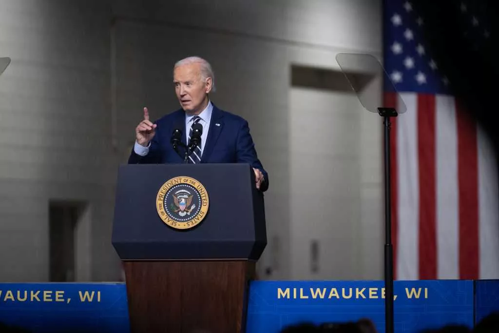 Biden makes rare dip into battleground state fray with visits to Pennsylvania and Wisconsin