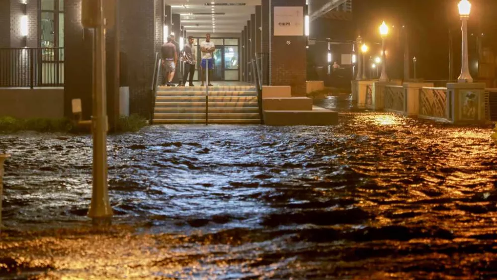 WATCH: Doorbell cameras and other videos show storm surge from Hurricane Milton