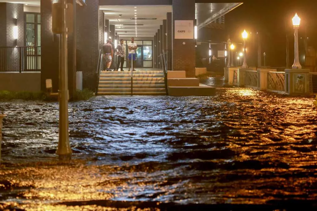 WATCH: Doorbell cameras and other videos show storm surge from Hurricane Milton