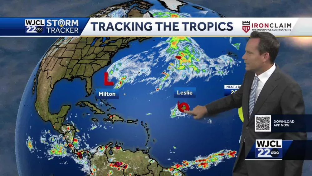 Fall feel on the way this weekend plus the latest on the tropics