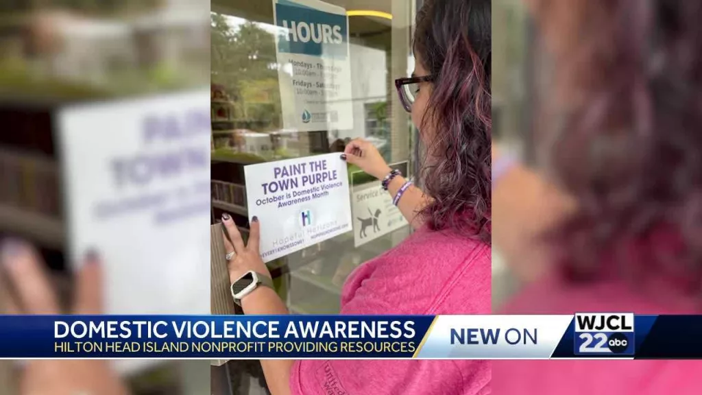 October is Domestic Violence Awareness Month. Hopeful Horizons says free resources are available