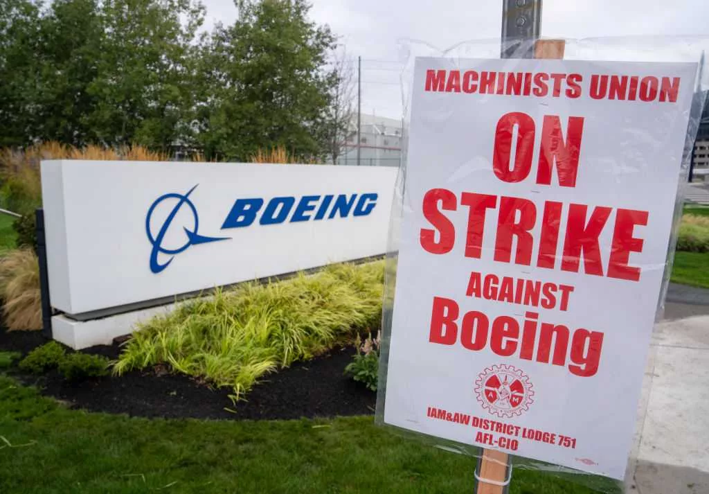 Boeing will lay off 10% of its employees as strike cripples airplane production