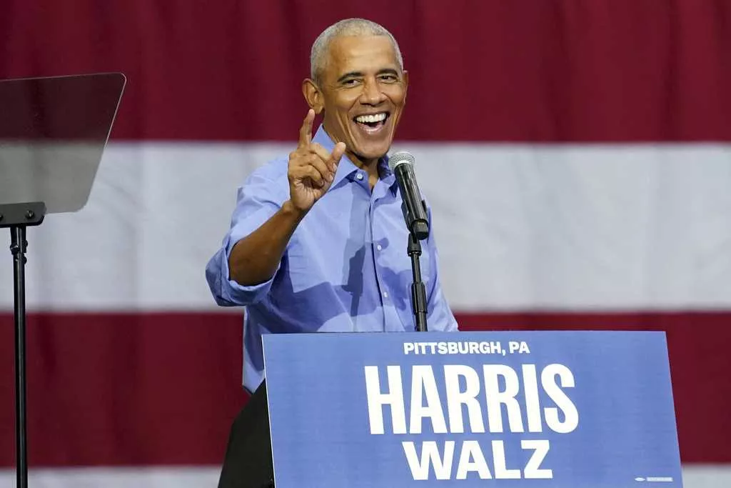 Obama campaigns for Harris in critical Pennsylvania