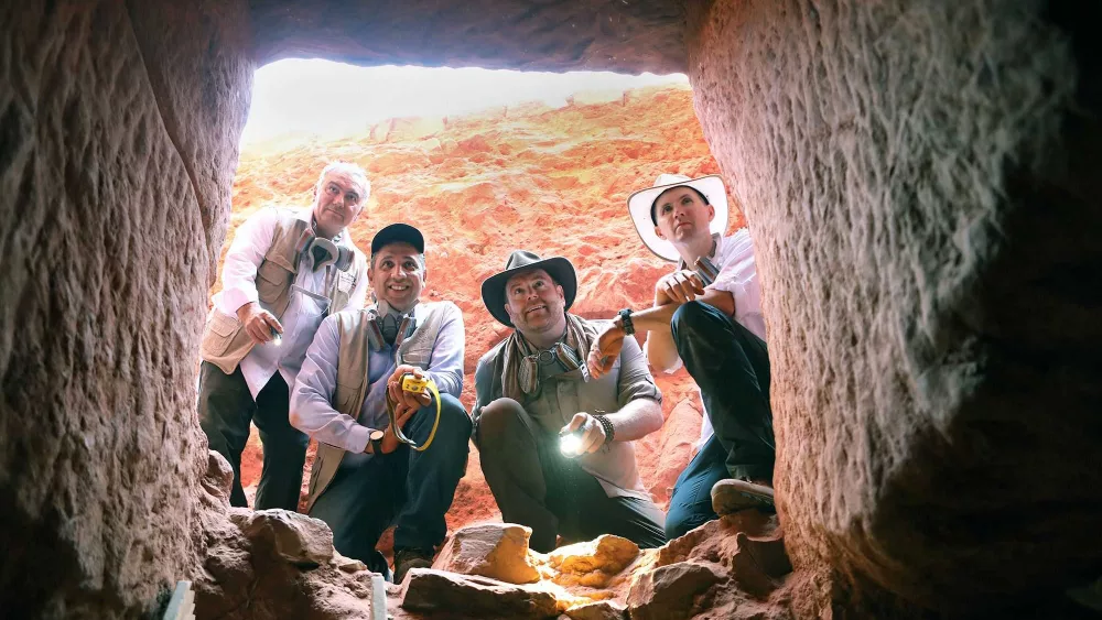 Secret tomb found under ‘Indiana Jones’ filming location