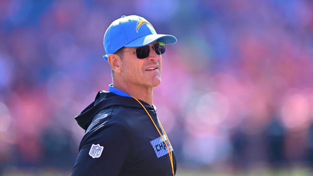 LA Chargers head coach Jim Harbaugh to wear heart monitor for two weeks after leaving Sunday's game with 'atrial flutter'