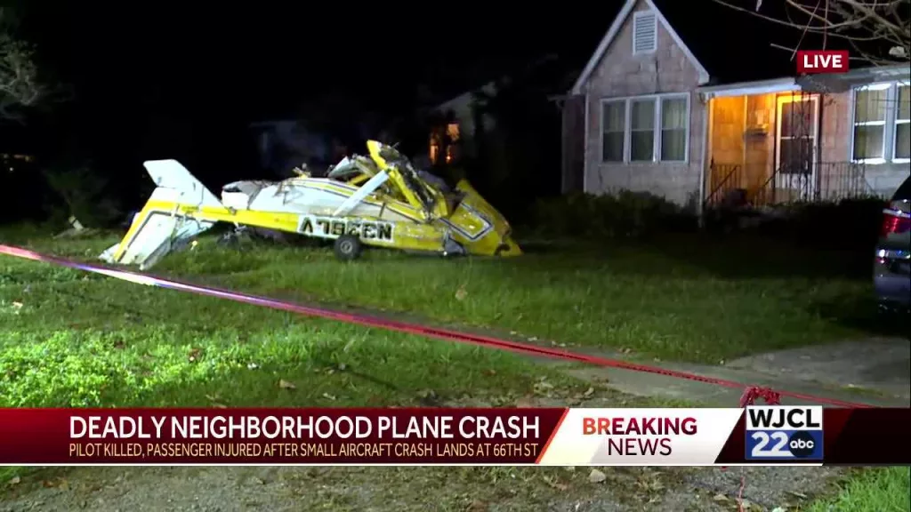 FAA: Engine failure blamed for deadly Savannah plane crash, pilot identified