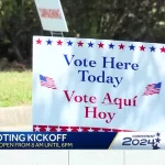 Early voting begins in Georgia with steady flow of voters in Chatham County