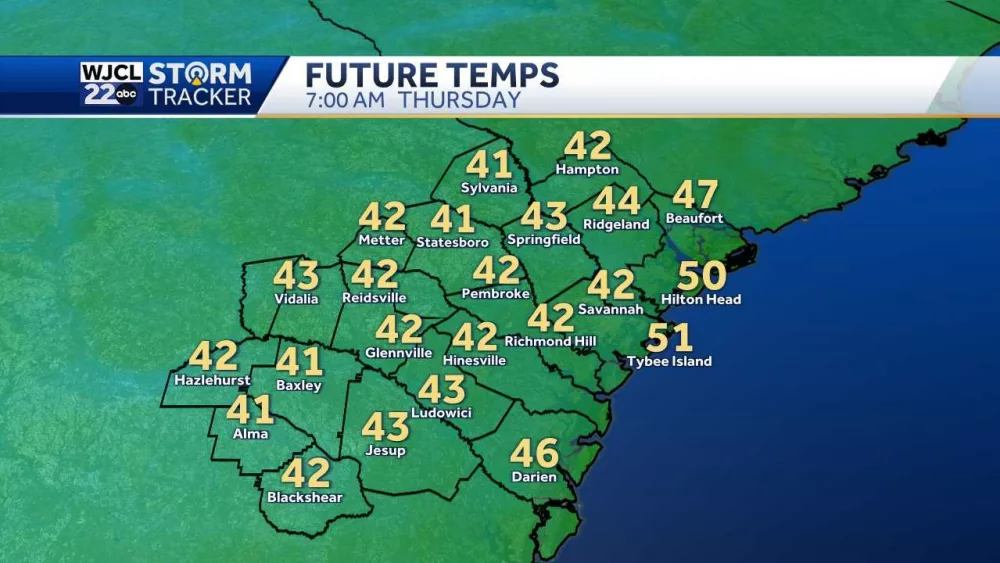 Near record cold temperatures forecast to start Thursday