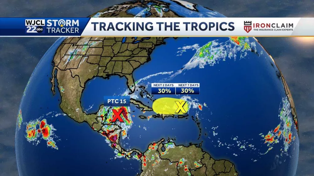 Nadine may form in the western Caribbean this weekend